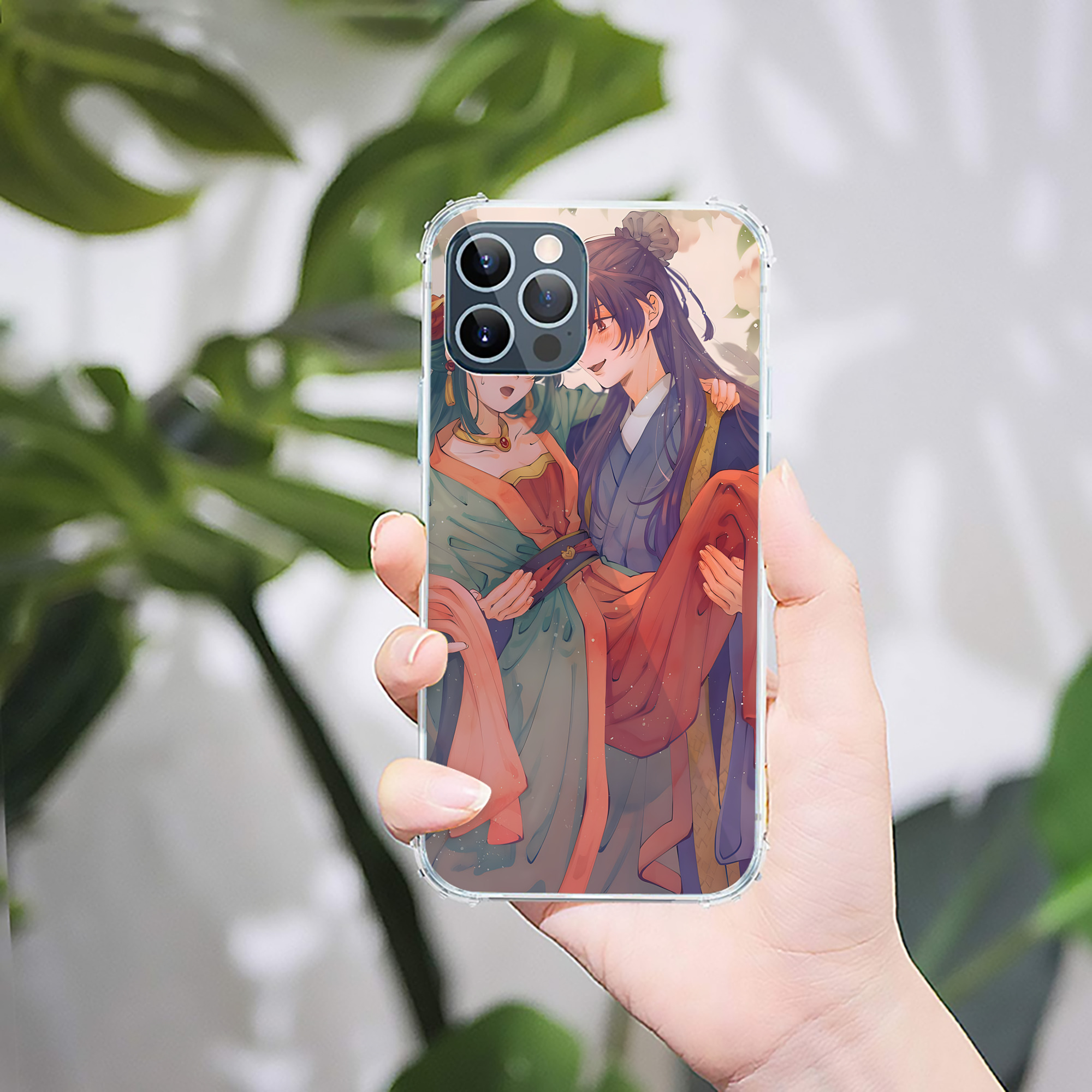 （画像用） 薬屋のひとりごと The Apothecary Diaries 【iPhone 12シリーズ対応】透明スマホケース（クリアソフトケース）